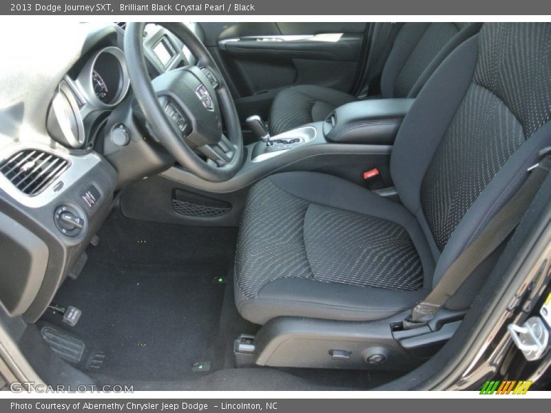 Brilliant Black Crystal Pearl / Black 2013 Dodge Journey SXT