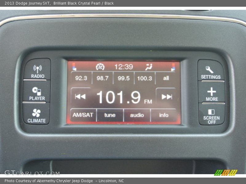 Brilliant Black Crystal Pearl / Black 2013 Dodge Journey SXT