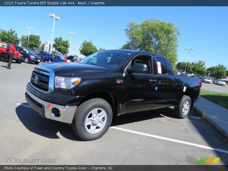 Black / Graphite 2013 Toyota Tundra SR5 Double Cab 4x4