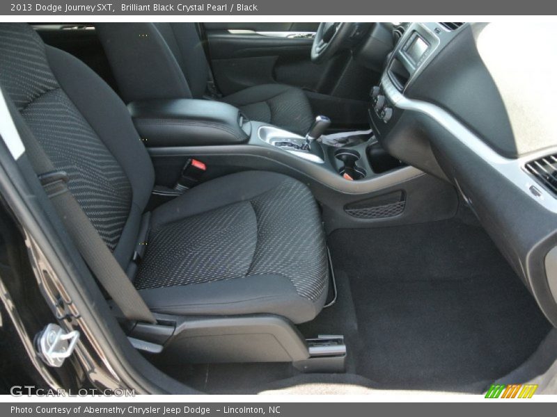 Brilliant Black Crystal Pearl / Black 2013 Dodge Journey SXT