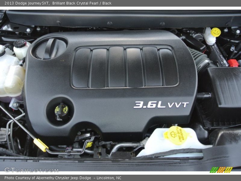 Brilliant Black Crystal Pearl / Black 2013 Dodge Journey SXT