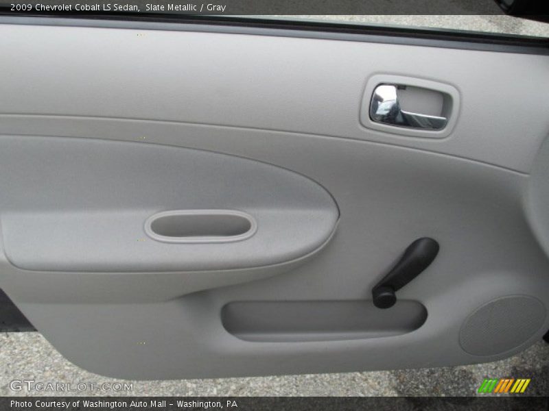 Slate Metallic / Gray 2009 Chevrolet Cobalt LS Sedan