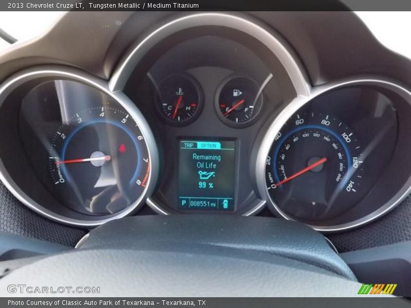 Tungsten Metallic / Medium Titanium 2013 Chevrolet Cruze LT