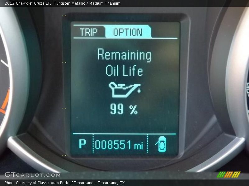 Tungsten Metallic / Medium Titanium 2013 Chevrolet Cruze LT