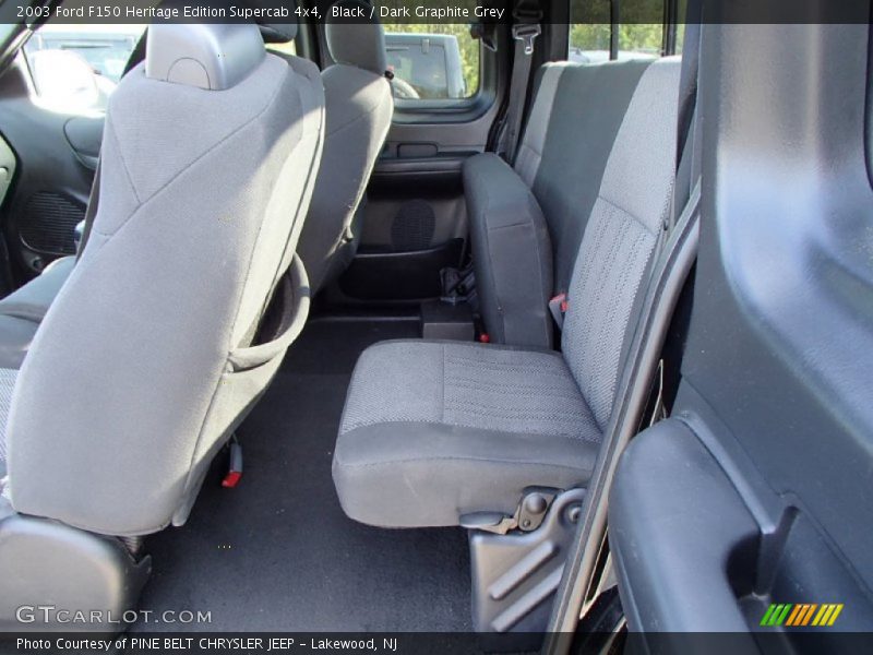 Rear Seat of 2003 F150 Heritage Edition Supercab 4x4