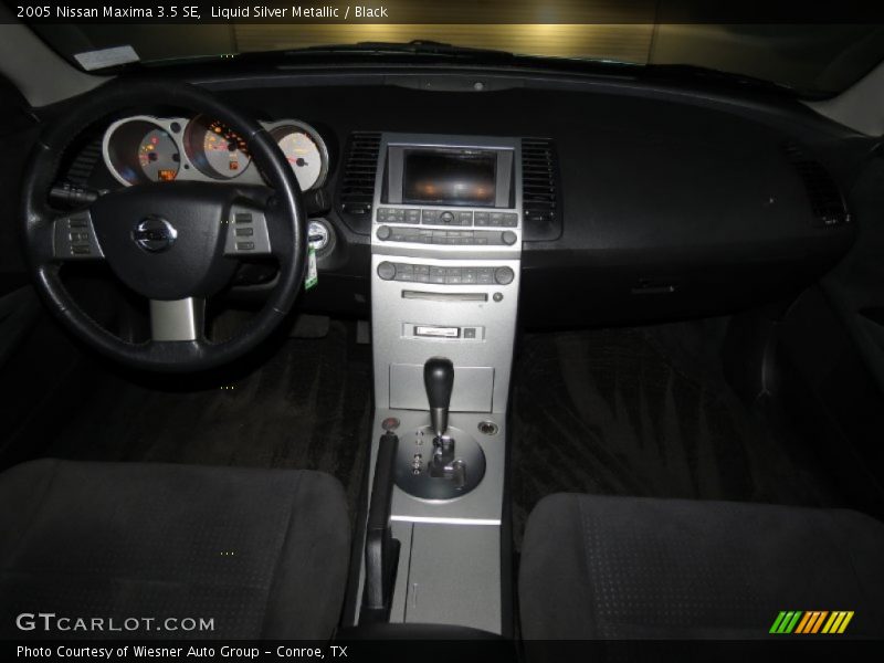 Liquid Silver Metallic / Black 2005 Nissan Maxima 3.5 SE