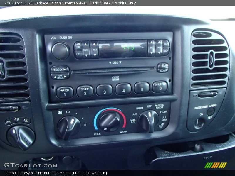 Controls of 2003 F150 Heritage Edition Supercab 4x4