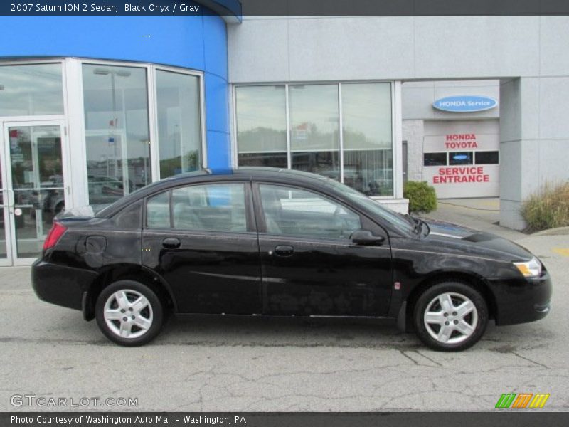 Black Onyx / Gray 2007 Saturn ION 2 Sedan