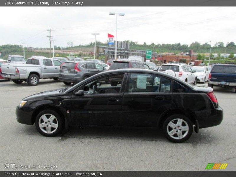 Black Onyx / Gray 2007 Saturn ION 2 Sedan