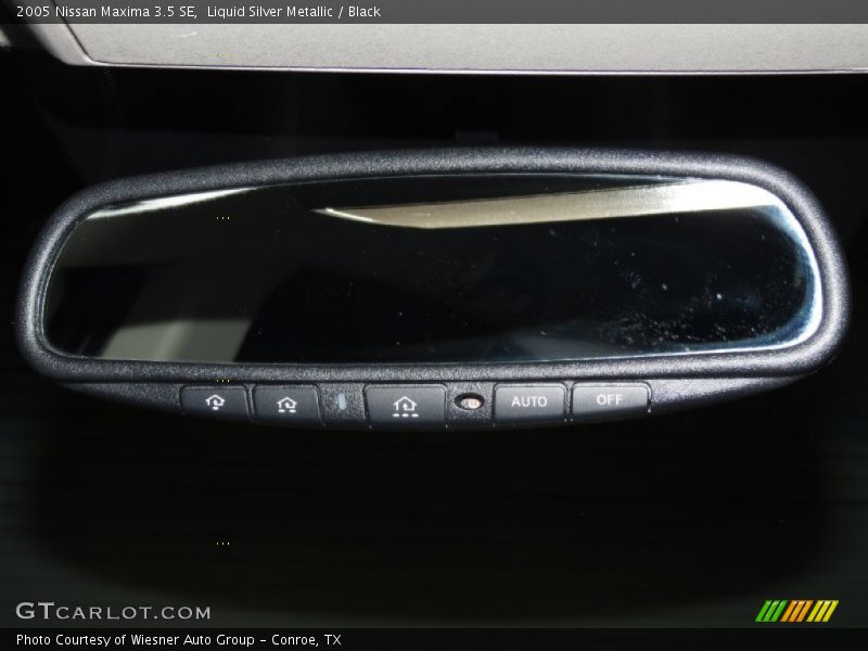 Liquid Silver Metallic / Black 2005 Nissan Maxima 3.5 SE