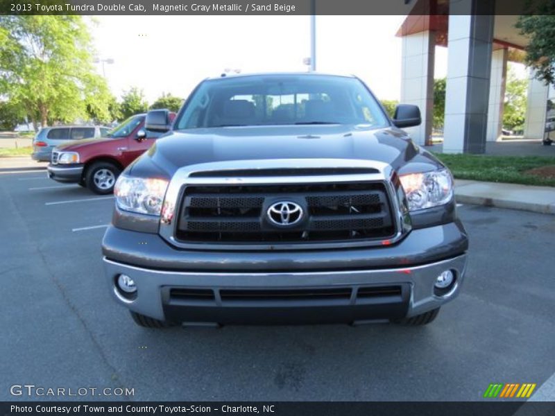 Magnetic Gray Metallic / Sand Beige 2013 Toyota Tundra Double Cab
