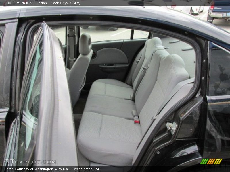 Black Onyx / Gray 2007 Saturn ION 2 Sedan