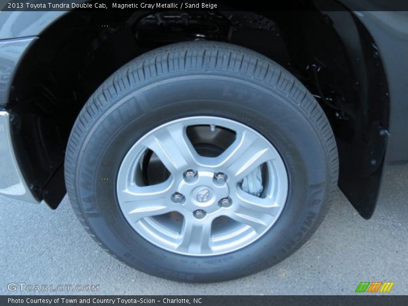 Magnetic Gray Metallic / Sand Beige 2013 Toyota Tundra Double Cab