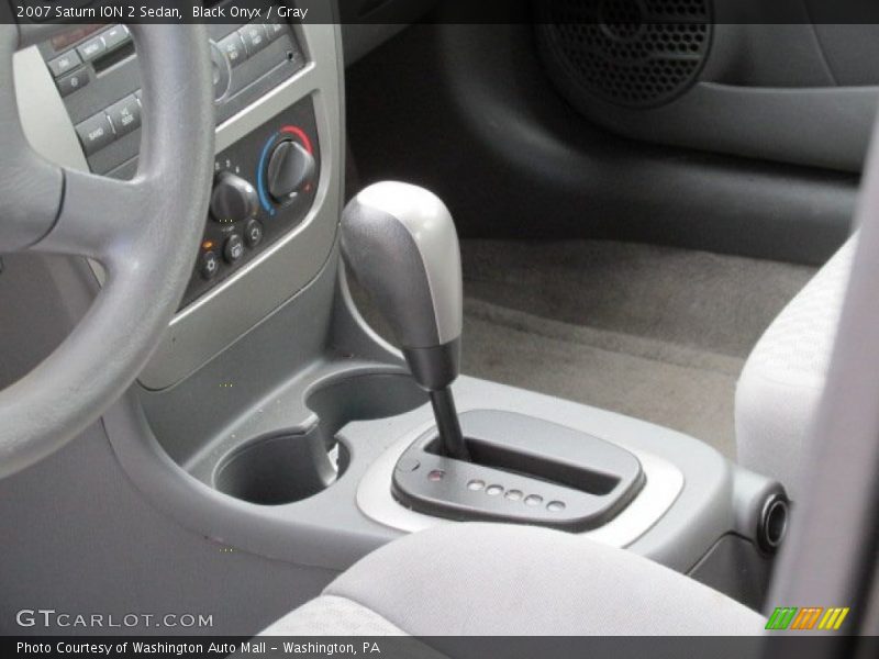 Black Onyx / Gray 2007 Saturn ION 2 Sedan