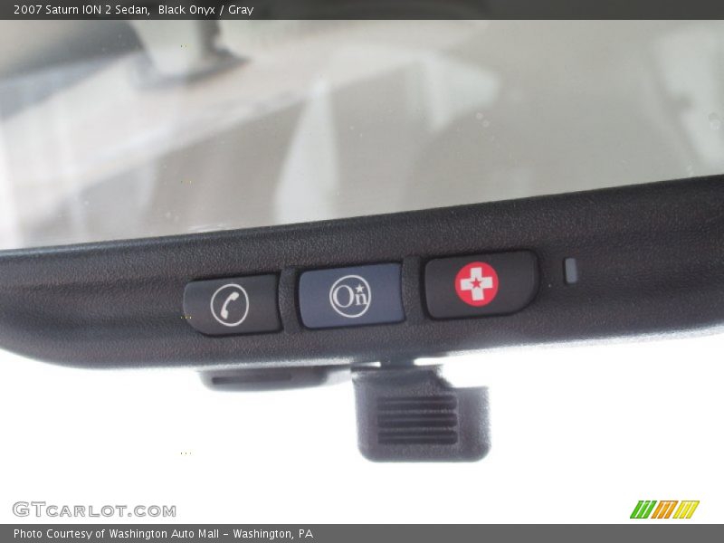 Black Onyx / Gray 2007 Saturn ION 2 Sedan