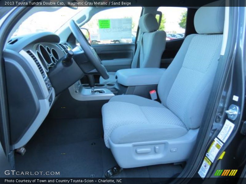 Magnetic Gray Metallic / Sand Beige 2013 Toyota Tundra Double Cab