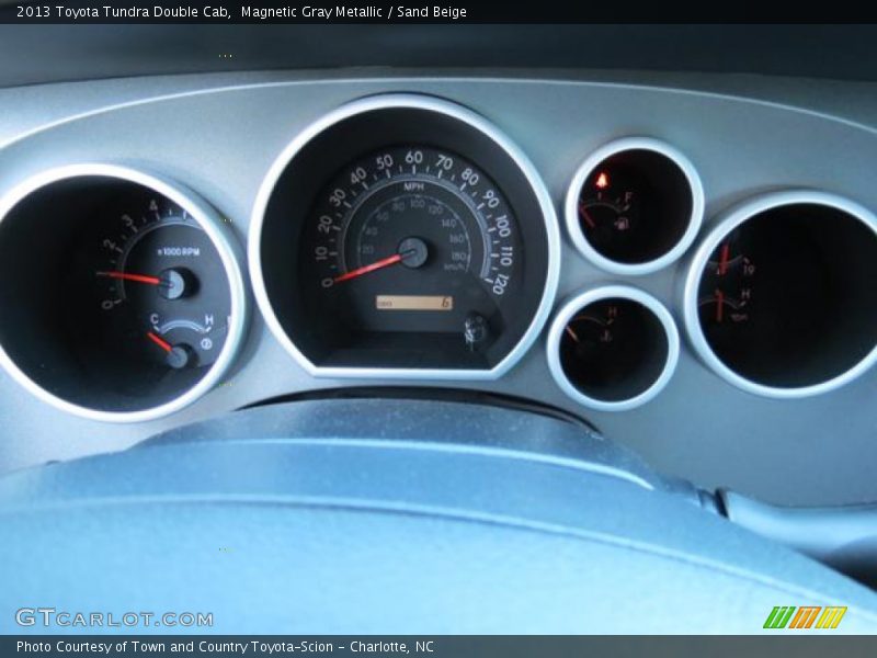 Magnetic Gray Metallic / Sand Beige 2013 Toyota Tundra Double Cab