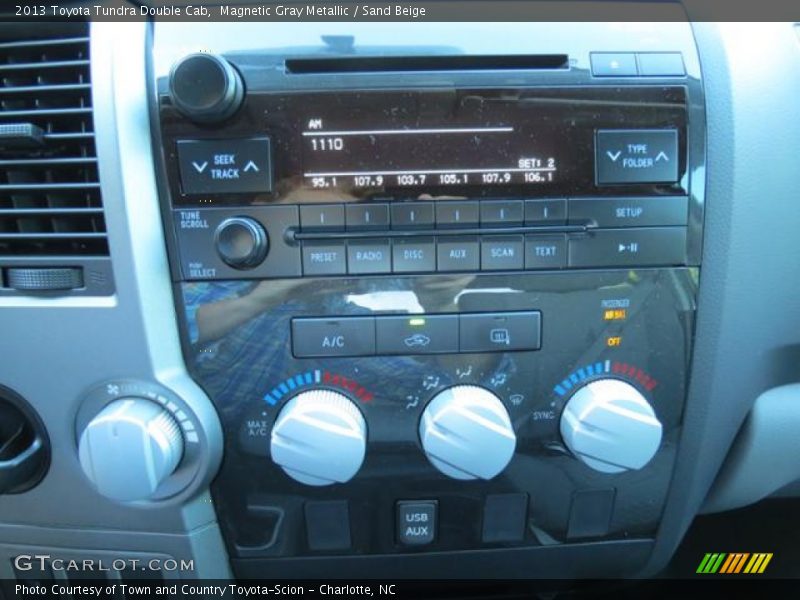 Magnetic Gray Metallic / Sand Beige 2013 Toyota Tundra Double Cab