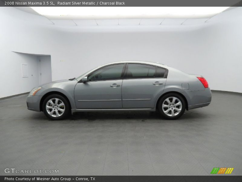 Radiant Silver Metallic / Charcoal Black 2008 Nissan Maxima 3.5 SL