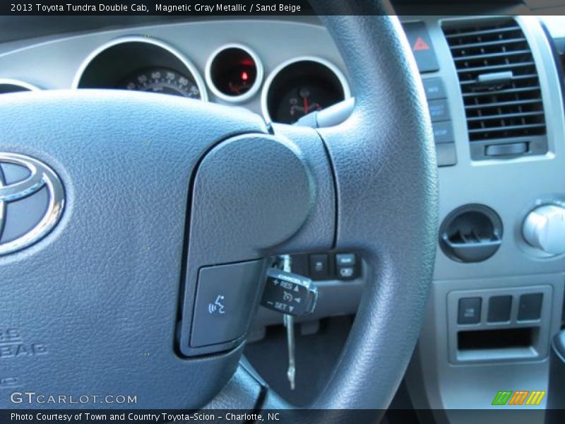 Magnetic Gray Metallic / Sand Beige 2013 Toyota Tundra Double Cab
