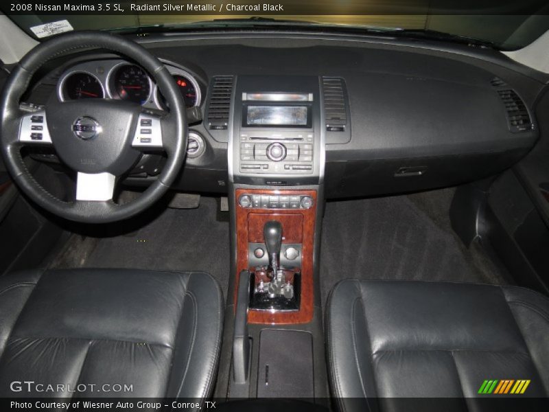 Radiant Silver Metallic / Charcoal Black 2008 Nissan Maxima 3.5 SL