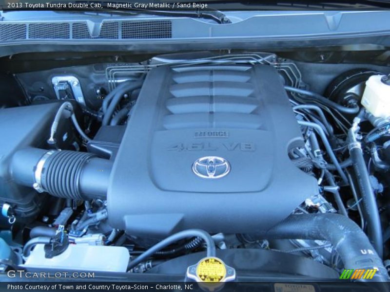 Magnetic Gray Metallic / Sand Beige 2013 Toyota Tundra Double Cab