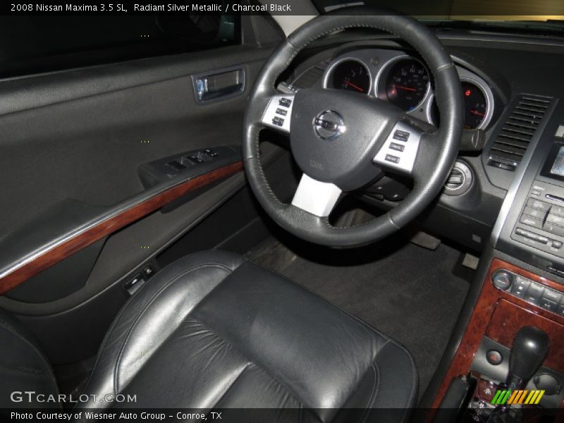 Radiant Silver Metallic / Charcoal Black 2008 Nissan Maxima 3.5 SL