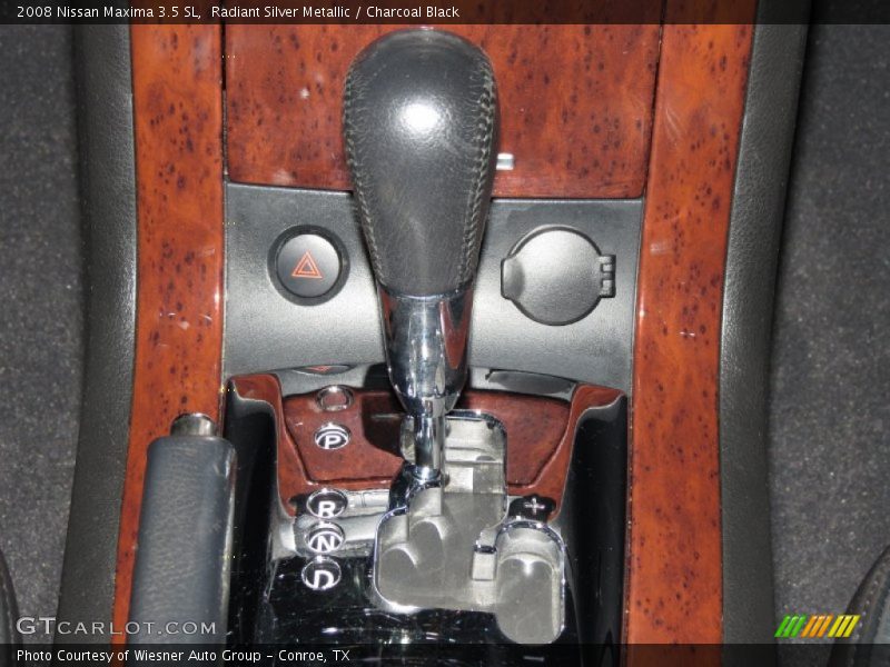 Radiant Silver Metallic / Charcoal Black 2008 Nissan Maxima 3.5 SL