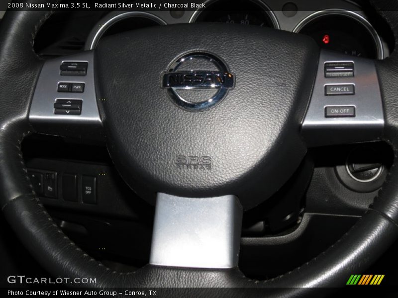 Radiant Silver Metallic / Charcoal Black 2008 Nissan Maxima 3.5 SL