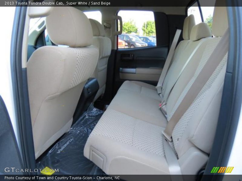 Super White / Sand Beige 2013 Toyota Tundra Double Cab