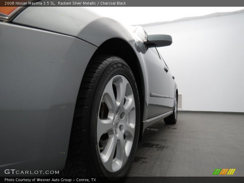 Radiant Silver Metallic / Charcoal Black 2008 Nissan Maxima 3.5 SL