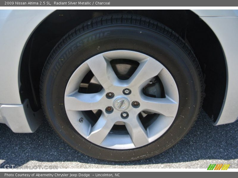 Radiant Silver Metallic / Charcoal 2009 Nissan Altima 2.5 SL