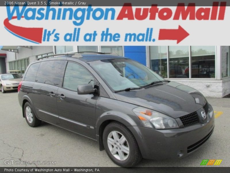 Smoke Metallic / Gray 2006 Nissan Quest 3.5 S