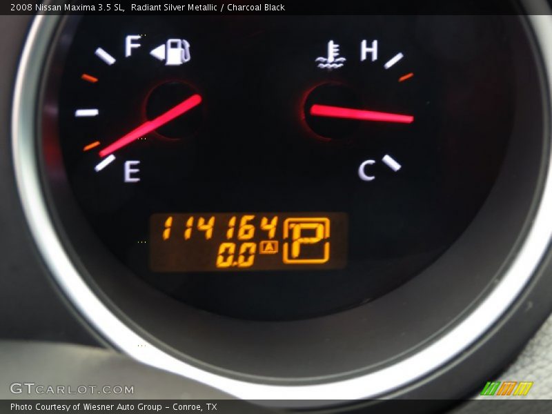 Radiant Silver Metallic / Charcoal Black 2008 Nissan Maxima 3.5 SL