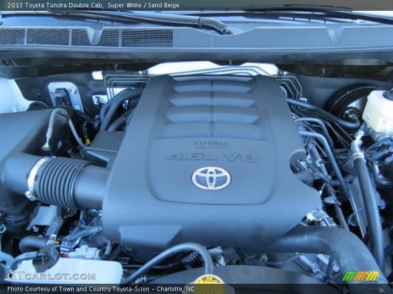Super White / Sand Beige 2013 Toyota Tundra Double Cab