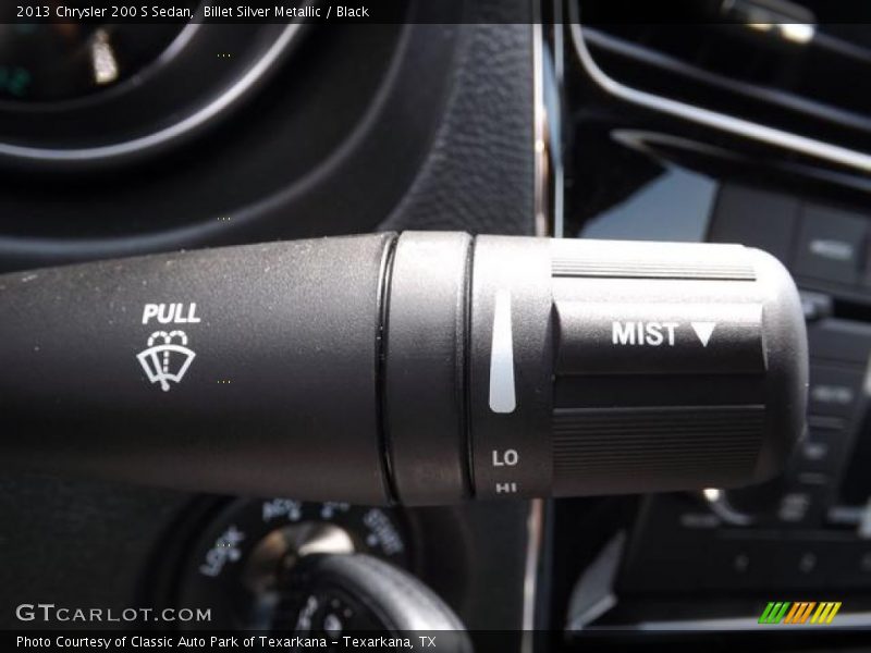 Billet Silver Metallic / Black 2013 Chrysler 200 S Sedan
