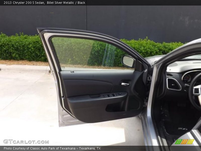 Billet Silver Metallic / Black 2013 Chrysler 200 S Sedan