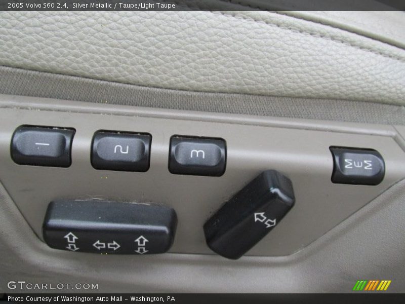 Controls of 2005 S60 2.4
