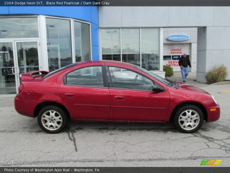 Blaze Red Pearlcoat / Dark Slate Gray 2004 Dodge Neon SXT