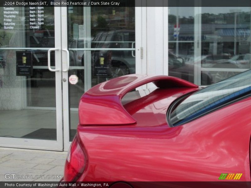 Blaze Red Pearlcoat / Dark Slate Gray 2004 Dodge Neon SXT