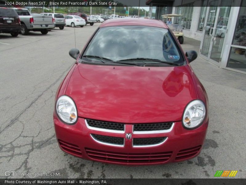 Blaze Red Pearlcoat / Dark Slate Gray 2004 Dodge Neon SXT