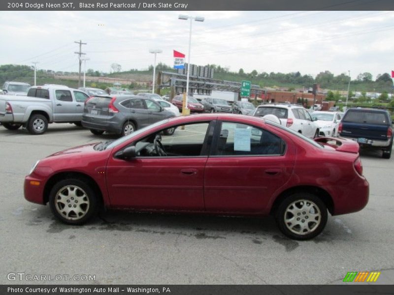 Blaze Red Pearlcoat / Dark Slate Gray 2004 Dodge Neon SXT