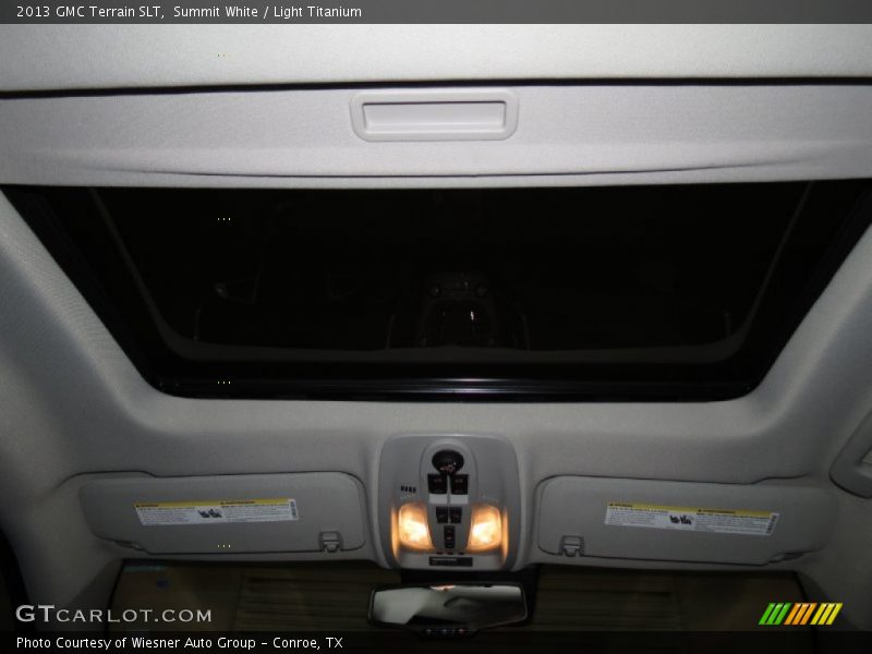 Summit White / Light Titanium 2013 GMC Terrain SLT