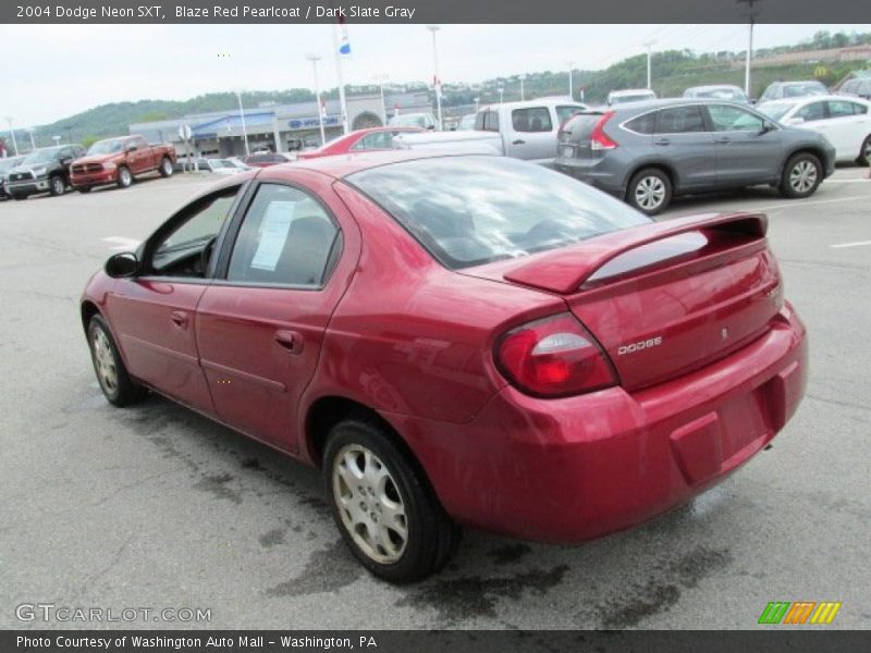 Blaze Red Pearlcoat / Dark Slate Gray 2004 Dodge Neon SXT