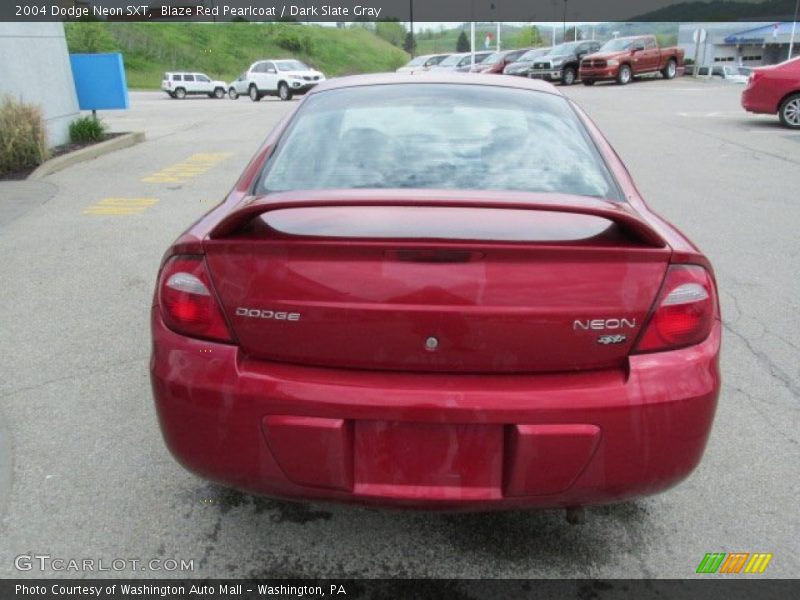 Blaze Red Pearlcoat / Dark Slate Gray 2004 Dodge Neon SXT