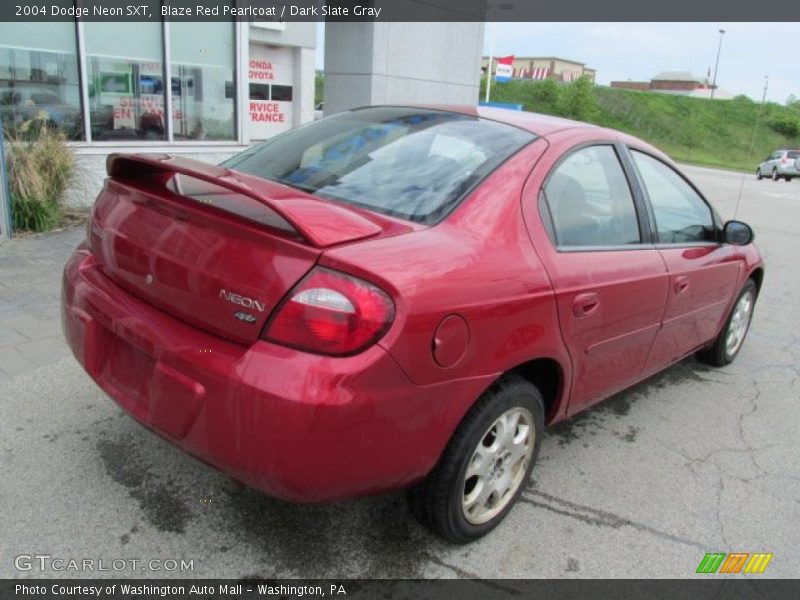 Blaze Red Pearlcoat / Dark Slate Gray 2004 Dodge Neon SXT