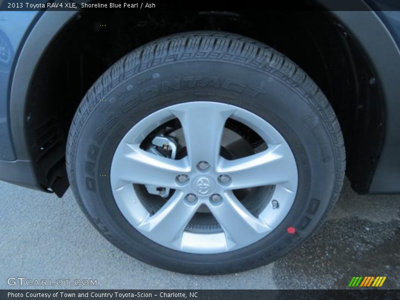 Shoreline Blue Pearl / Ash 2013 Toyota RAV4 XLE