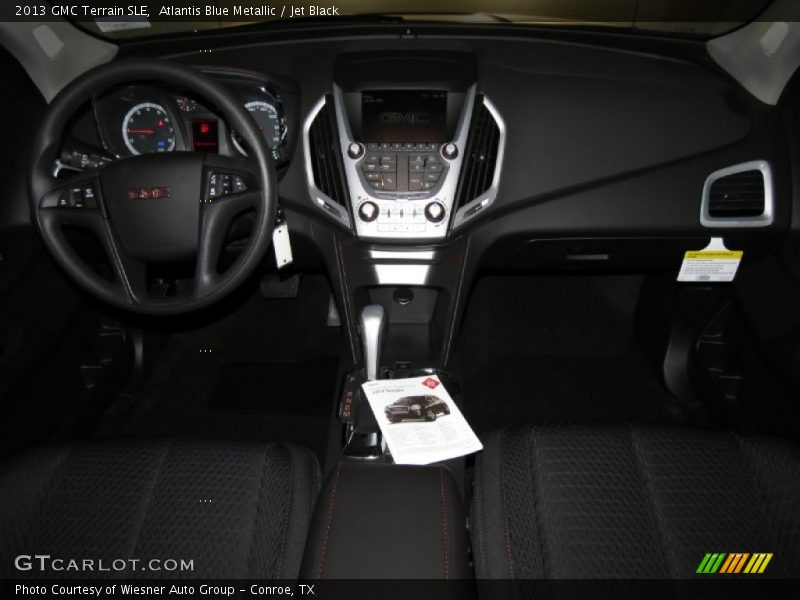 Atlantis Blue Metallic / Jet Black 2013 GMC Terrain SLE