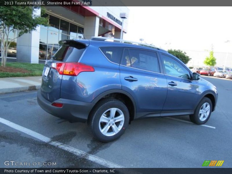 Shoreline Blue Pearl / Ash 2013 Toyota RAV4 XLE