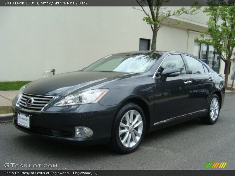 Smoky Granite Mica / Black 2010 Lexus ES 350